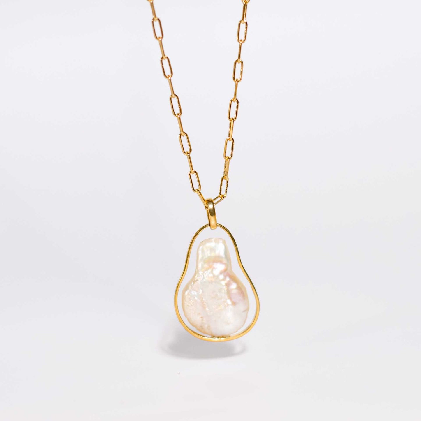 Free-form Pearl Necklace